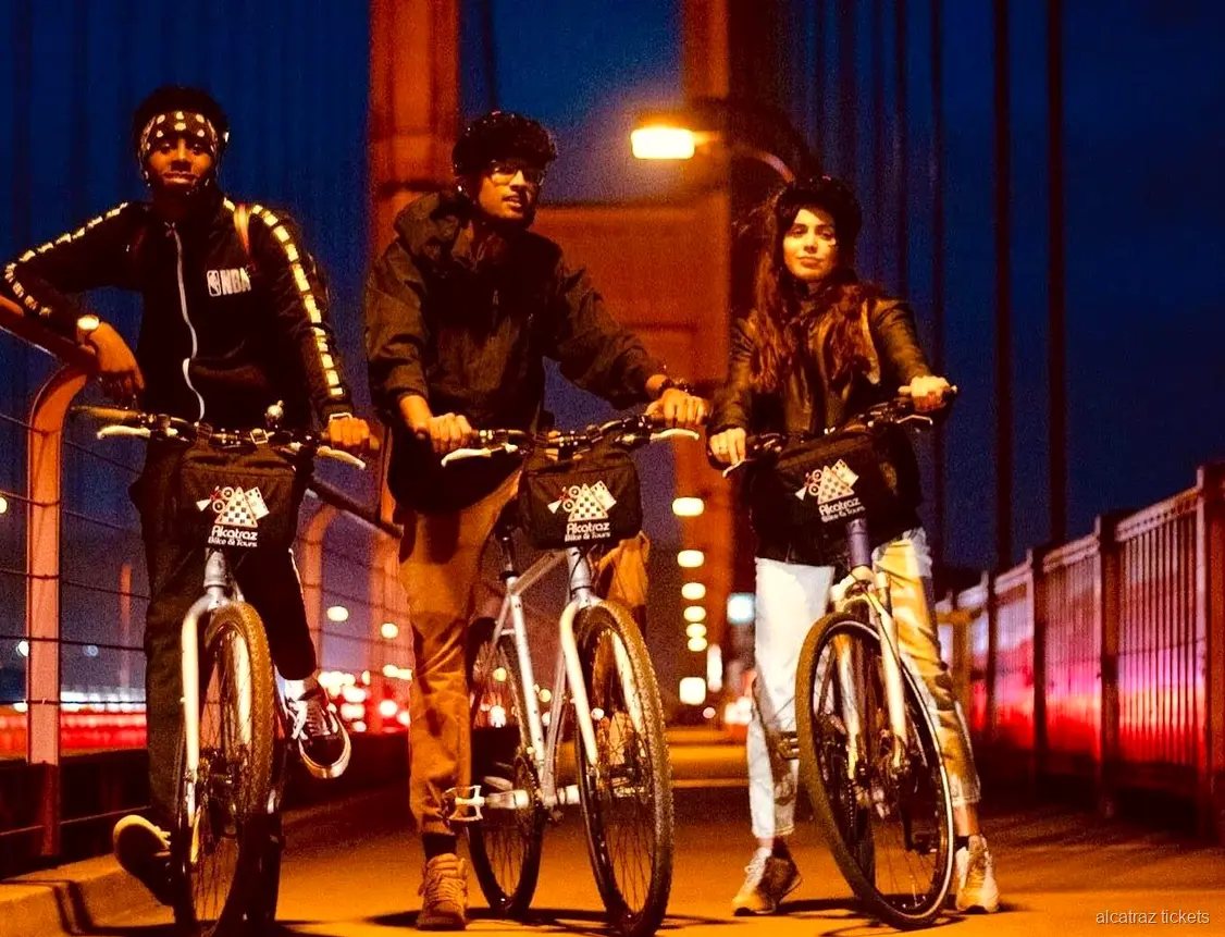 Fahrradverleih inklusive bei Alcatraz Tickets nahe Union Square in San Francisco