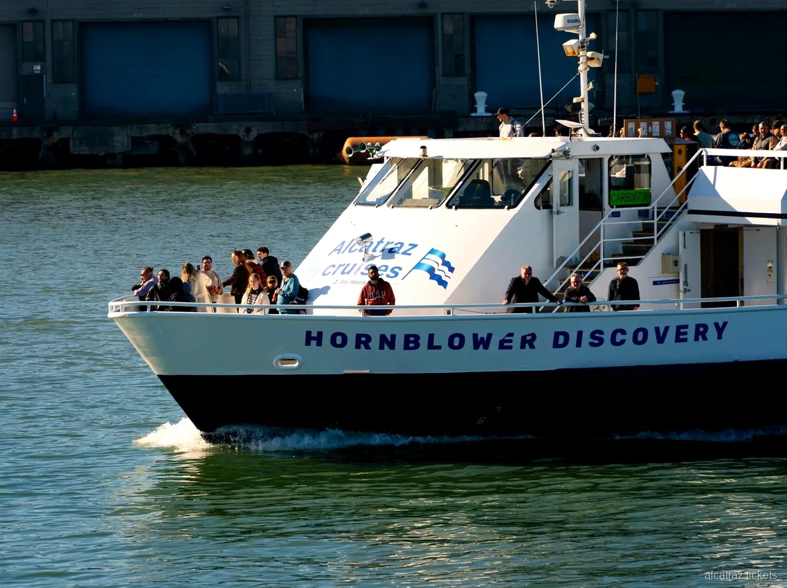 Pier 33 Alcatraz Landing boarding dock in San Francisco